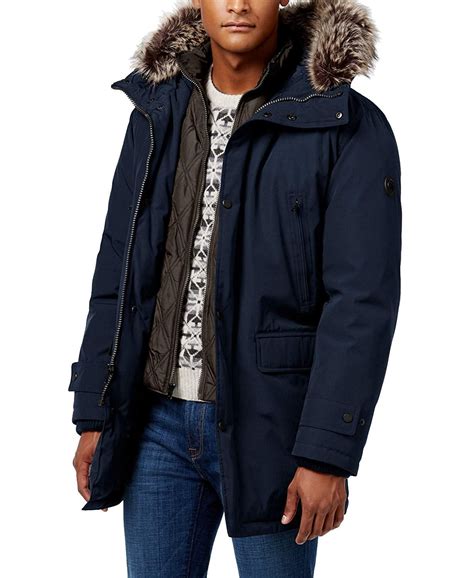 michael kors men jacket parka|michael kors coats for men.